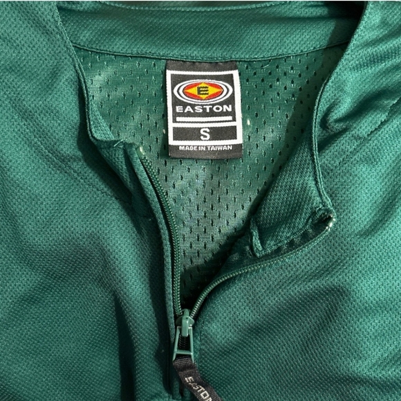 EASTON Long Sleeve Quarter Zip Baseball Cage Jacket Pullover - Picture 4 of 6